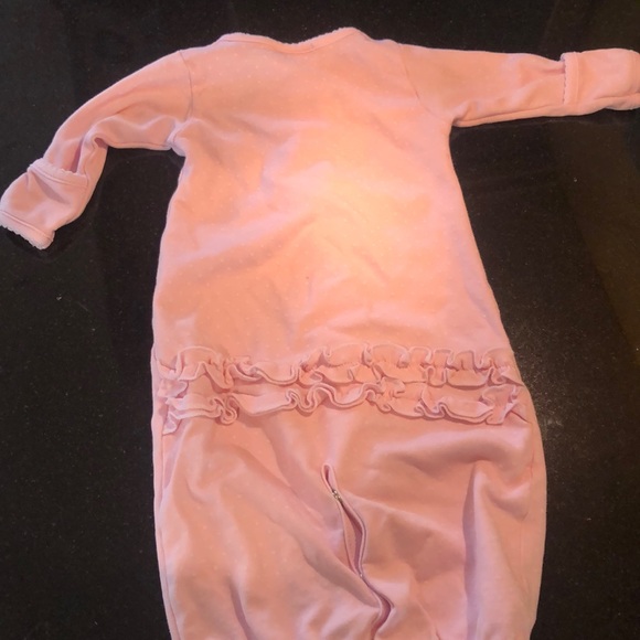 Newborn Pima cotton gown - Picture 3 of 5